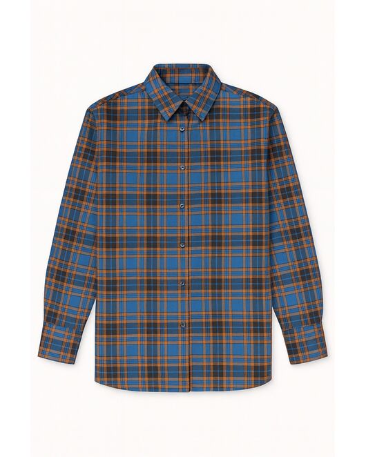 Женская рубашка фланелевая из хлопка-9031 от  