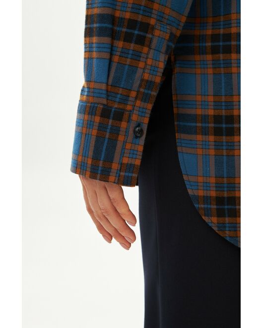 Женская рубашка фланелевая из хлопка-9031 от  