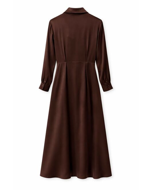 Женское платье коричневое-025040 от LW 