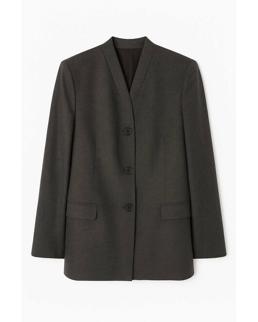 Жакет графит с шерстью J1-1006 от  