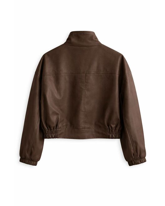 Бомбер коричневый-MS5111 от  