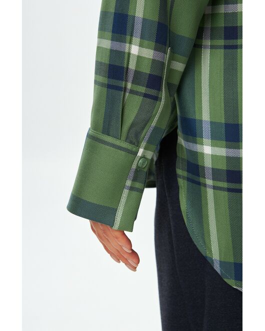 Женская рубашка под пуговицы -9049 от byME 