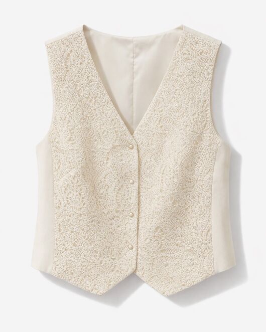 Жилет с кружевом DAV-9580 от  
