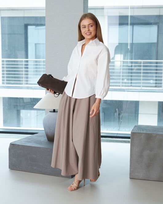 Юбка из хлопка капучино 32463 от Soul 