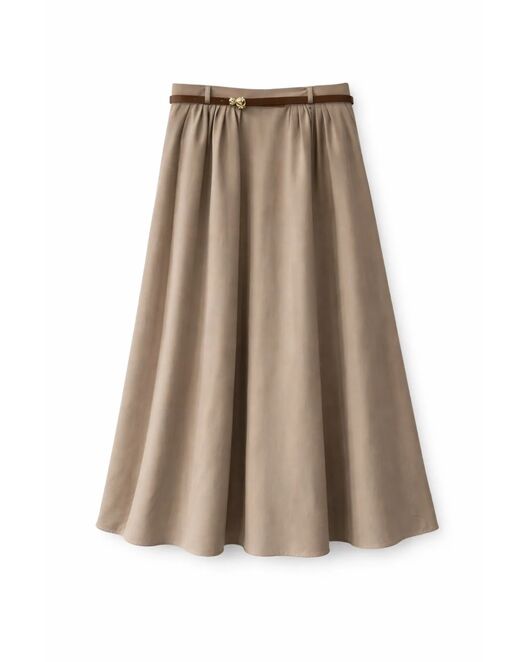 Юбка из хлопка капучино 32463 от Soul 