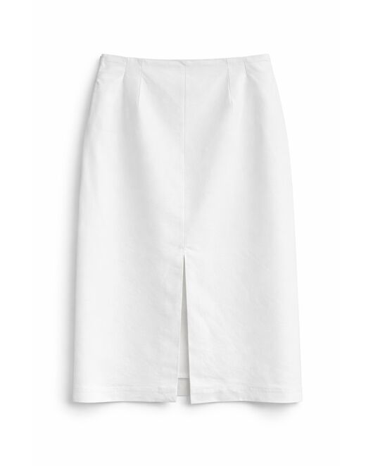 Юбка изо льна и вискозы  с добавлением лиоцела Y265816 от  