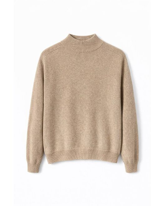 Джемпер из кашемира коричневый-S83008 от byME 