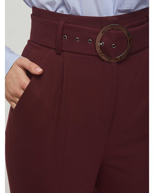 Брюки женские зауженные высокой посадки от byME 