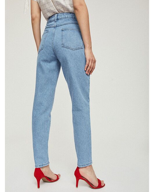 Джинсы женские с высокой посадкой от byME 