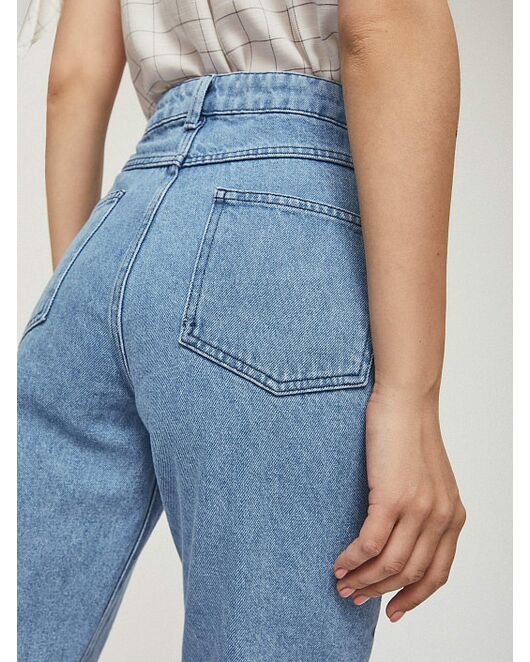 Джинсы женские с высокой посадкой от byME 