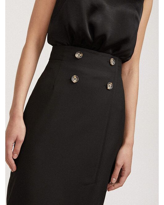 Юбка-карандаш с пуговицами от byME 