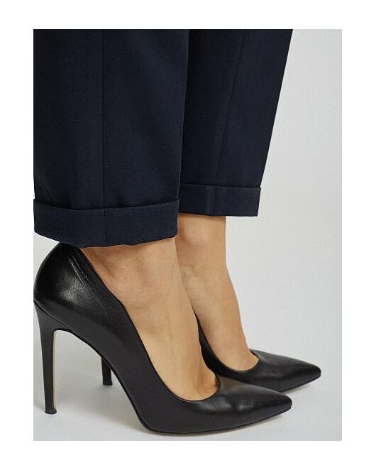 Брюки из поливискозы с отворотами от  