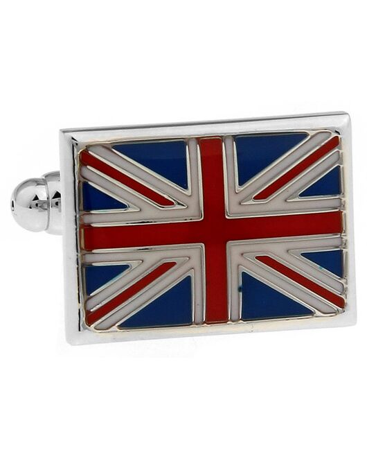 Запонки флаг Великобритании - 56726 от   Запонки флаг Великобритании - 56726 от