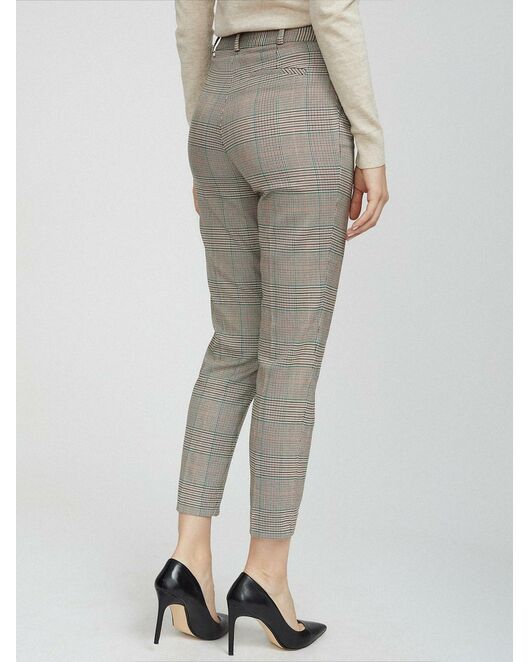 Брюки в крупную клетку от byME 