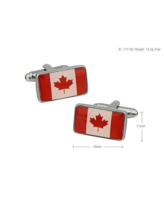 Запонки флаг Канады - 171193 от  