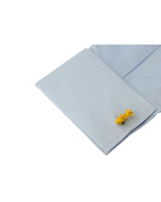 Запонки желтая подводная лодка "yellow submarine"- 190076 от  