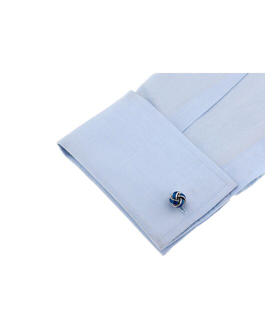 Запонки узелки синие - 168098 от  