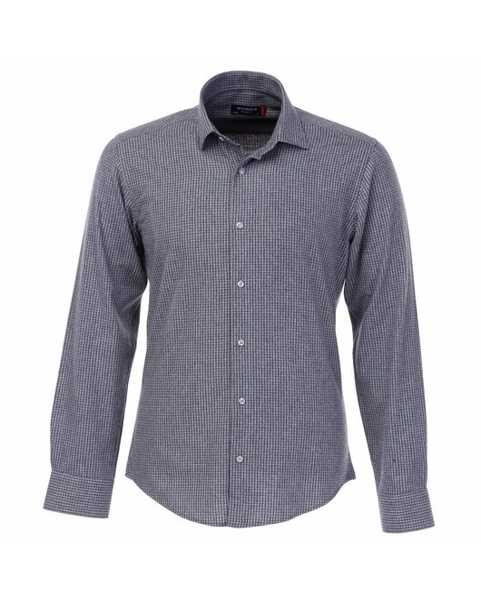 Мужская рубашка фланелевая в мелкую клетку  - 50240 от Bawer 