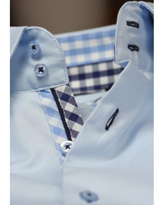 Мужская рубашка голубая - 50218 от  