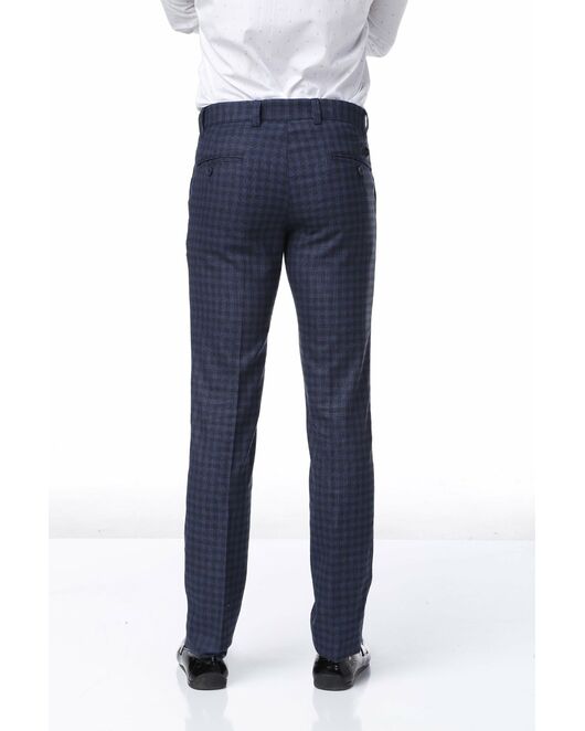 Мужские брюки в клетку - БШ-321 от Bawer 