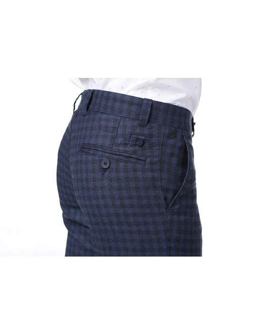 Мужские брюки в клетку - БШ-321 от Bawer 