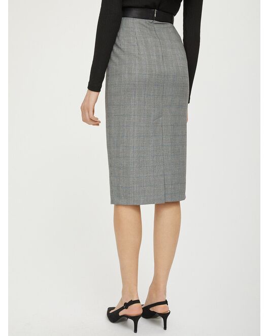 Юбка с кожаным поясом от byME 